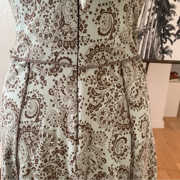Poetic Justice Halter Dress; 100% organic cotton with paisley print - Picture 9 of 11